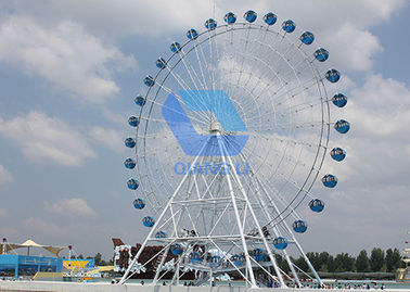 Qiangli ยี่ห้อ 88m Fairground ชิงช้าสวรรค์ที่กำหนดเองสังเกตไฟฟ้าชิงช้าสวรรค์