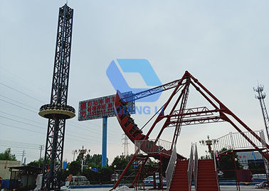 ประเทศจีน ที่กำหนดเองอุปกรณ์สวนสนุกโรตารีบินหมุนสวิงทาวเวอร์นั่ง โรงงาน