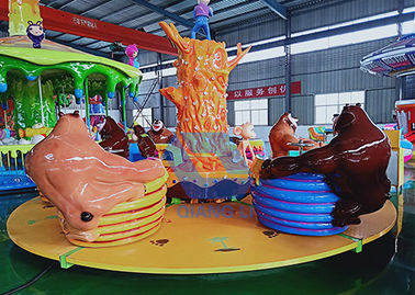 ประเทศจีน Carousel Teacup การขี่ที่สนุกสนาน โรงงาน