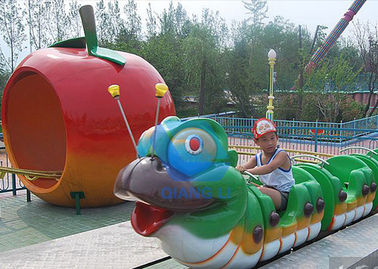 ประเทศจีน สวนสนุกที่เชื่อถือได้ขี่รถไฟเหาะตีลังกานั่งเลื่อนสำหรับเด็ก โรงงาน
