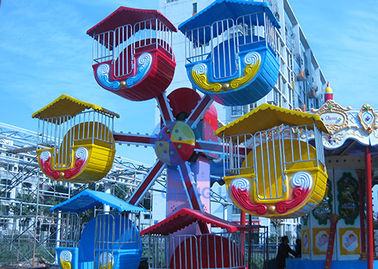 ประเทศจีน Mini Ferris Wheel Kiddie Ride, Modern Ferris Wheel ความจุ 10/12 คน โรงงาน