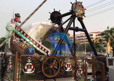 ประเทศจีน 12 ที่นั่งมินิเรือโจรสลัด Carnival Ride อุปกรณ์สวนสนุกความสูง 3.8 เมตร โรงงาน