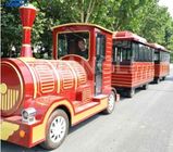 Carnival Train Ride รุ่นโบราณที่น่าสนใจ Track Kiddie Train สำหรับสวนสนุก ผู้ผลิต
