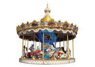 Amusement Park Childrens Musical Carous, Musical Merry Go Round Carousel ผู้ผลิต