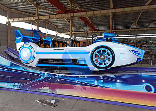 แทร็กในร่มกลางแจ้งประเภทอุปกรณ์สวนสนุก Fun Ride F1 Flying Car Rides สำหรับเด็ก ผู้ผลิต