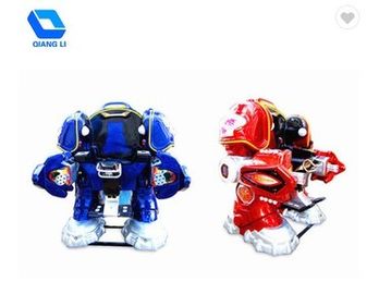 ประเทศจีน Kidde Portable Carnival Rides หุ่นยนต์สำหรับการเดิน 1 คนสำหรับสวนสนุก / สี่เหลี่ยม โรงงาน