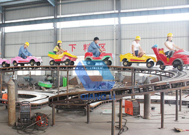 ประเทศจีน แฟชั่นสวนสนุกรถไฟเหาะเช่าไฟฟ้าเด็กมินิขี่รถรับส่ง โรงงาน
